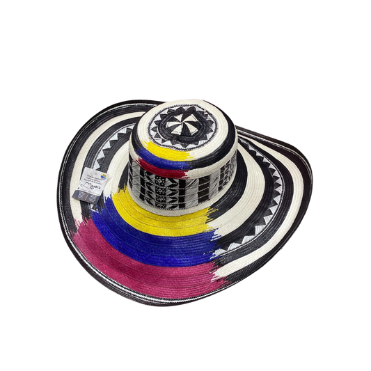 sombrero amanecer tricolor