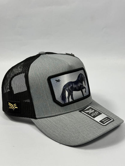 Gorra de malla Gris Premium