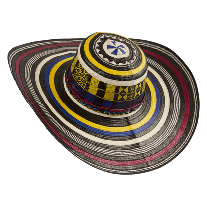 Colombia 19 Fiber Vueltiao Hat – Traditional Heritage
