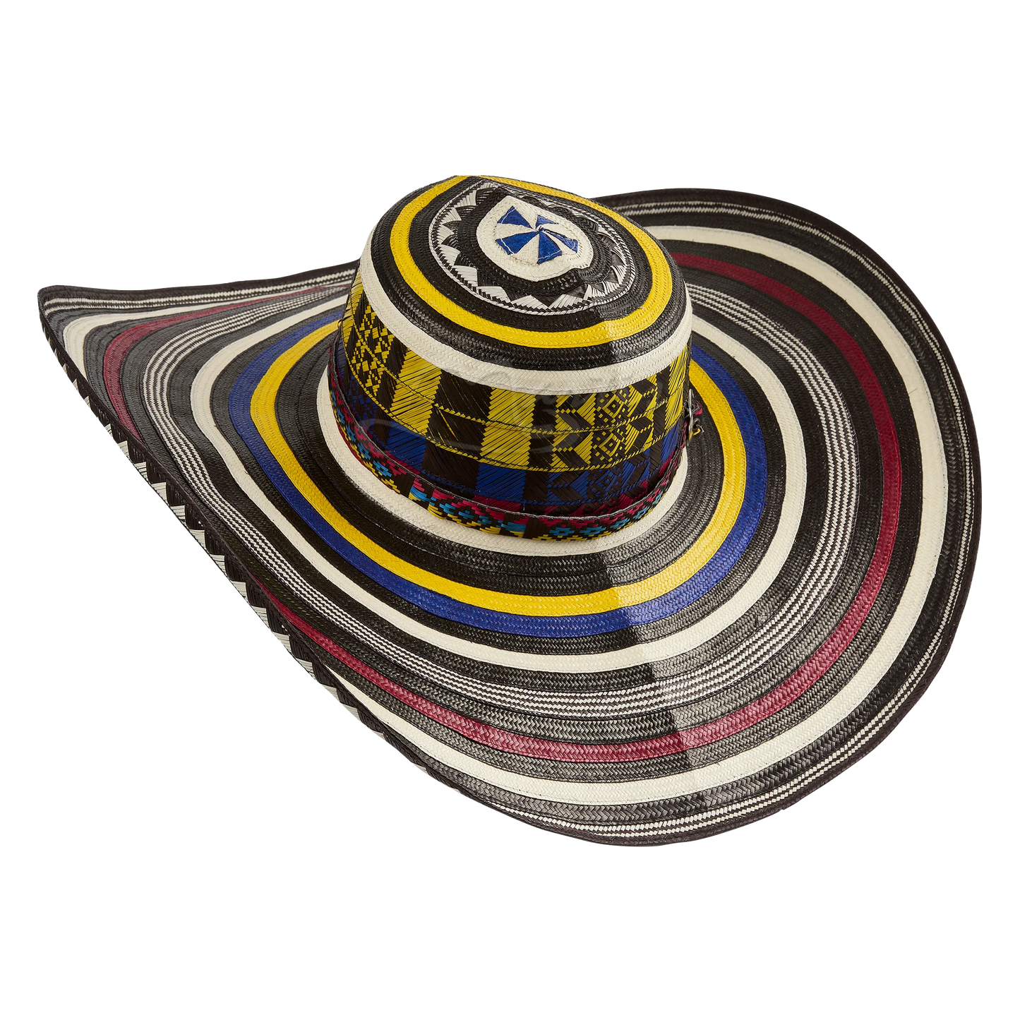 Sombrero Vueltiao 27 Fibras Tradicional Colombiano Hecho a Mano