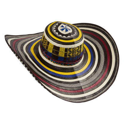 Sombrero Vueltiao 27 Fibras Tradicional Colombiano Hecho a Mano