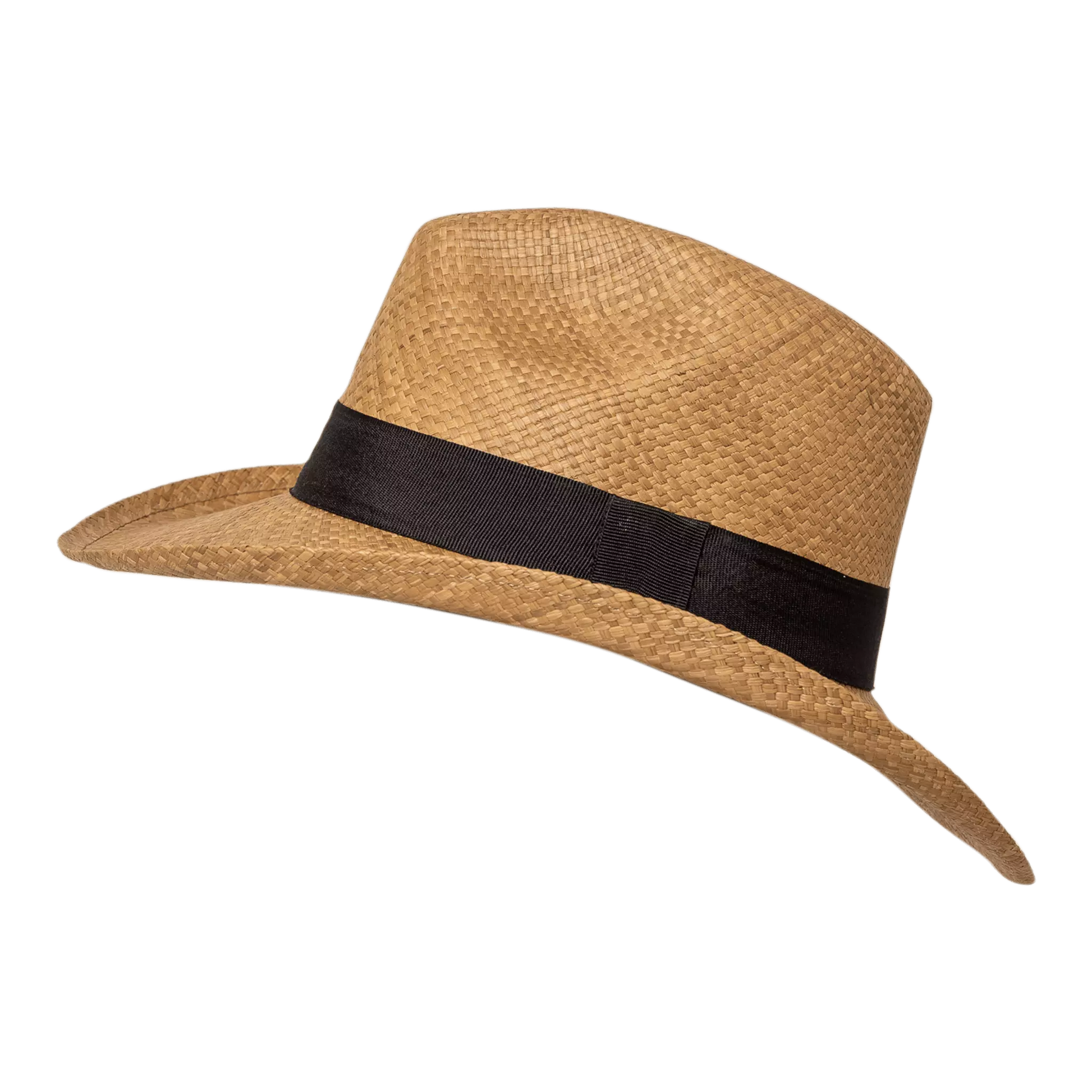    Sombrero-apareado-borsalino-cafe-vista-lateral