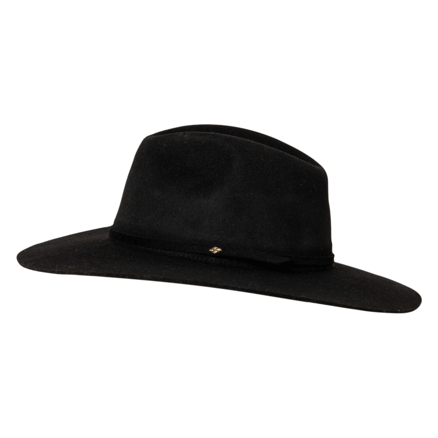    Sombrero-fedora-fieltro-negro-vista-lateral