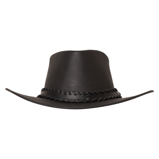 Sombrero Indiana de Cuero Graso