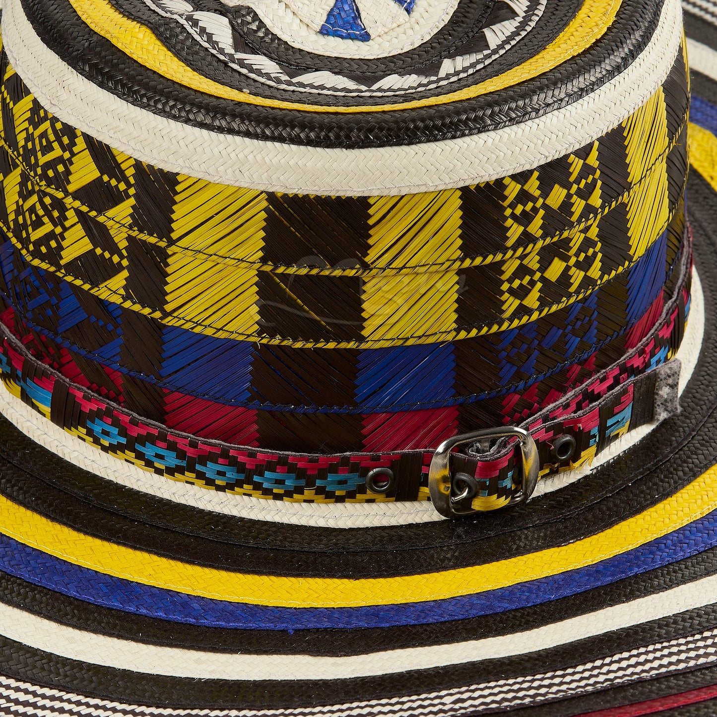 Sombrero Vueltiao 27 Fibras Tradicional Colombiano Hecho a Mano