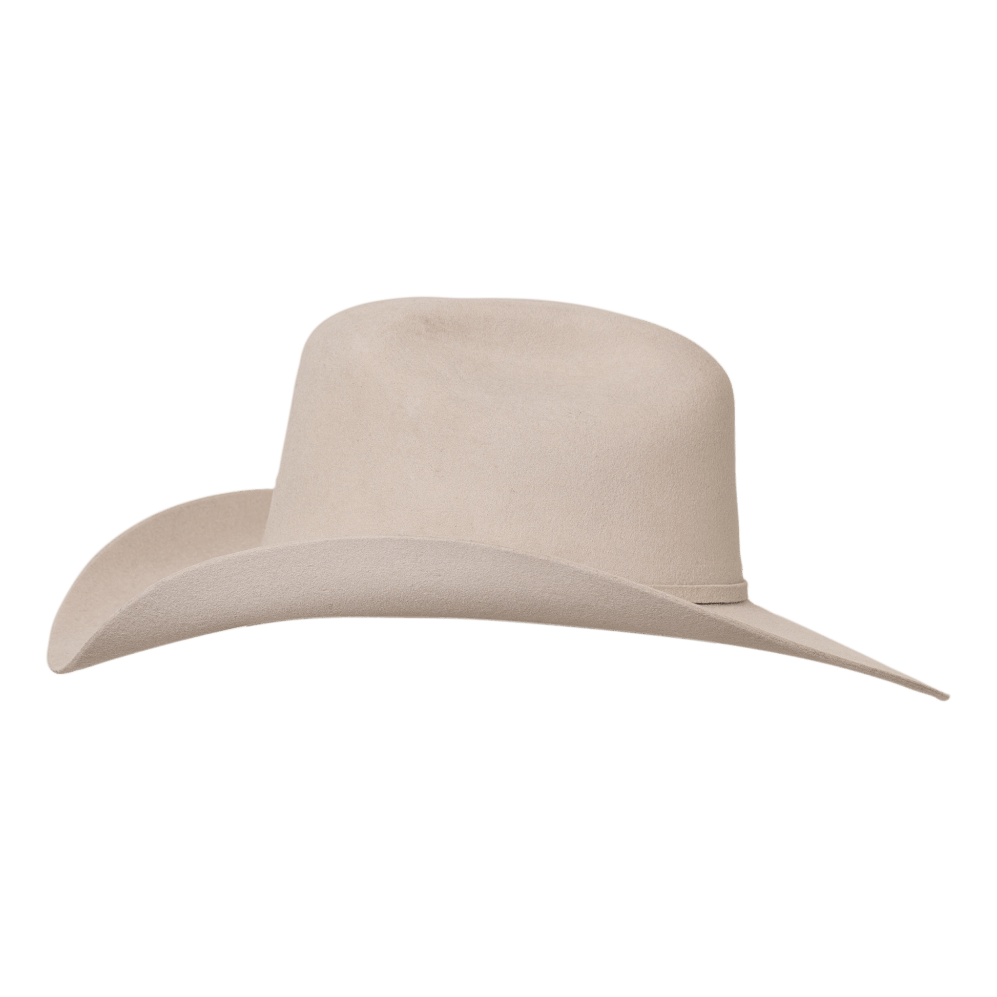 Sombrero Ruidoso gris vista  lateral