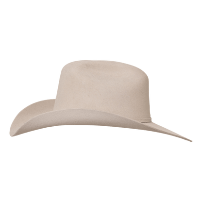 Sombrero Ruidoso gris vista  lateral