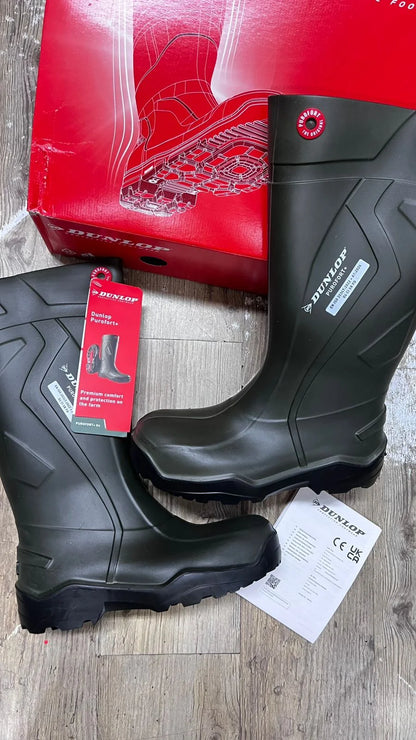 Botas para Hombre Dunlop Purofort para campo