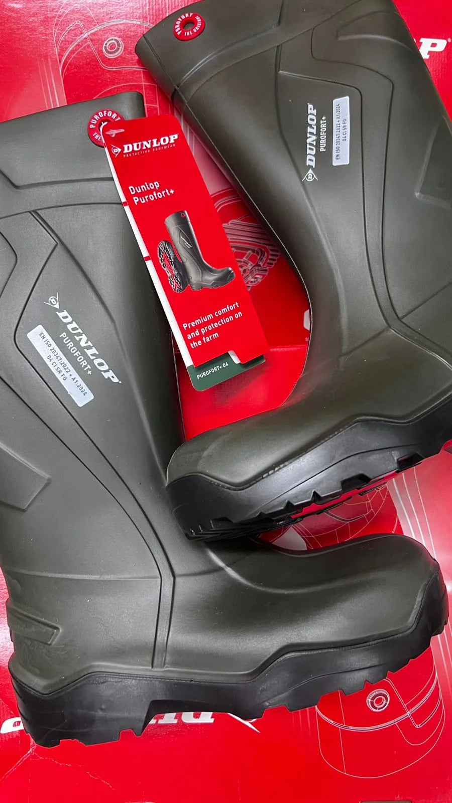 Botas para Hombre Dunlop Purofort para campo