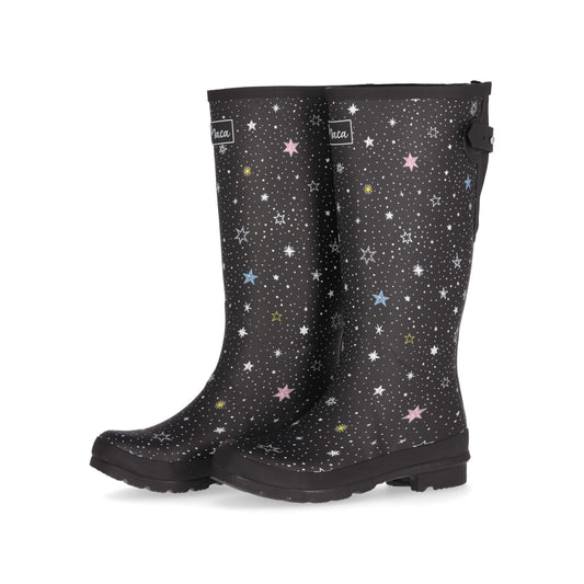 Botas de Caucho para Mujer Maca con Estrellas