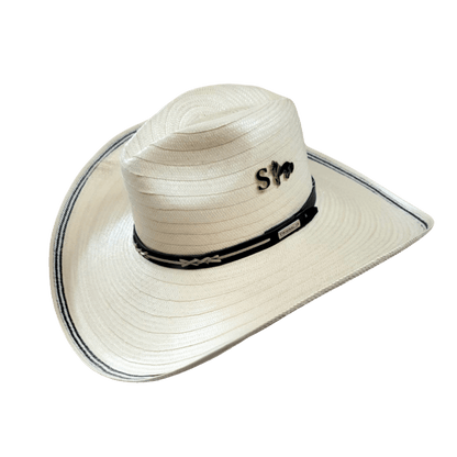 Pines de Letras Metálicas en Dorado y Negro para Sombreros
