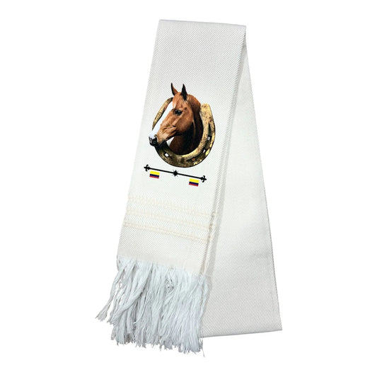 Mulera en algodón caballo en herradura