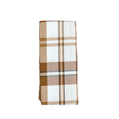 Mulera camisera 100 % algodón cuadros
