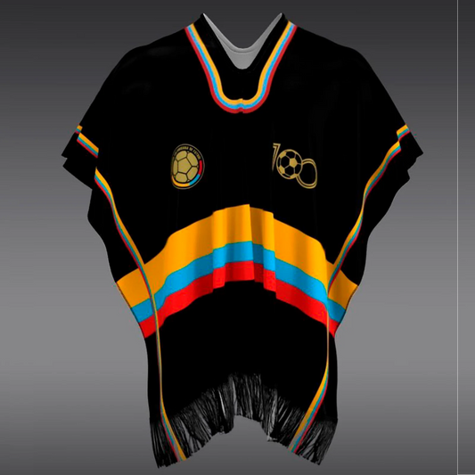 Poncho Selección Colombia Negro Mundial 2026