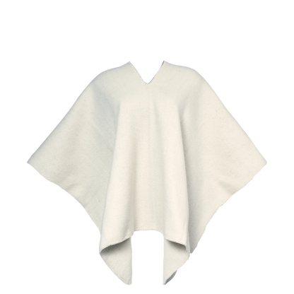Colombian Wool Ruana – Handmade Andean Wrap