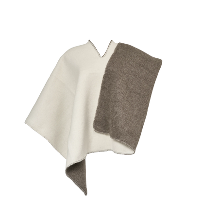 Colombian Wool Ruana – Handmade Andean Wrap