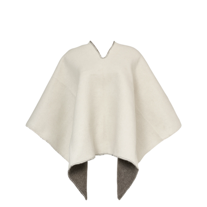 Colombian Wool Ruana – Handmade Andean Wrap