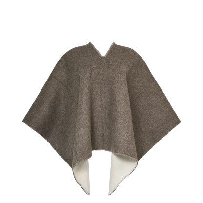 Colombian Wool Ruana – Handmade Andean Wrap