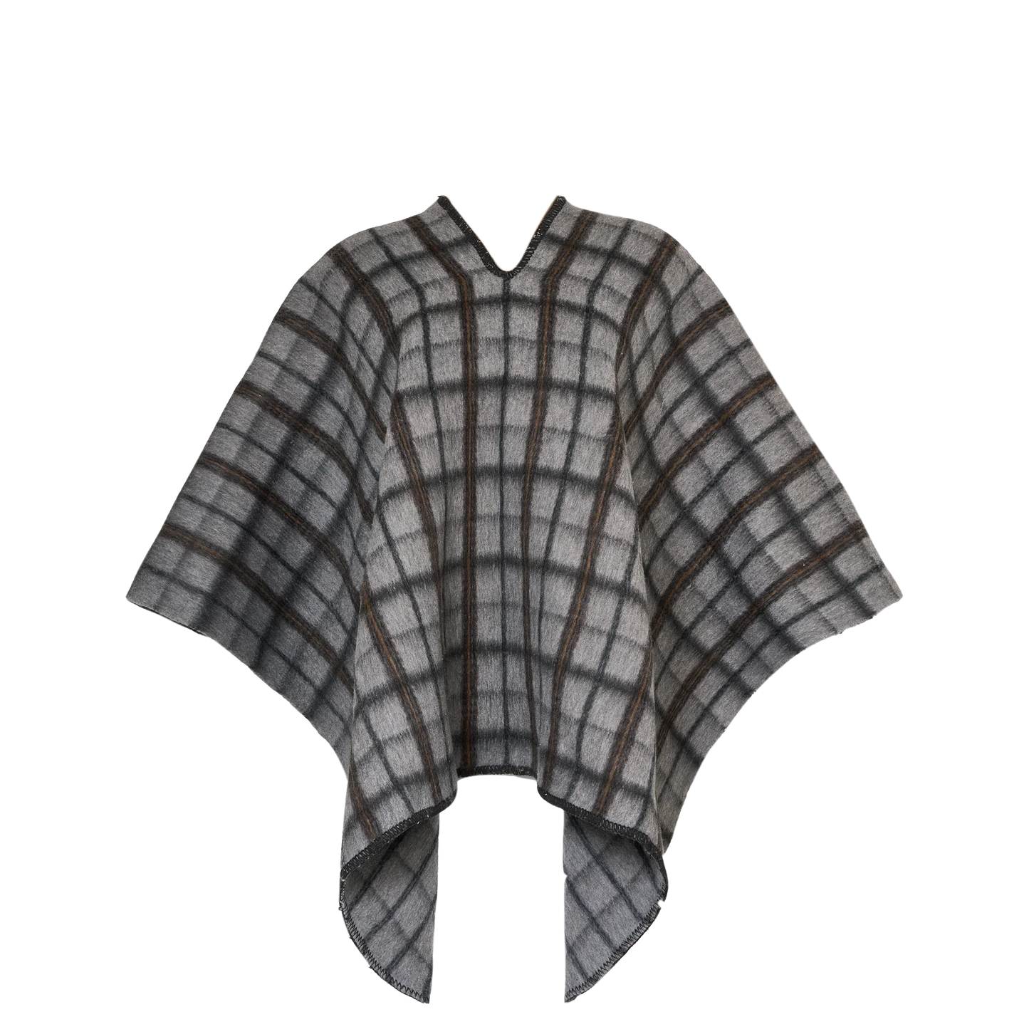 Colombian Wool Ruana – Handmade Andean Wrap