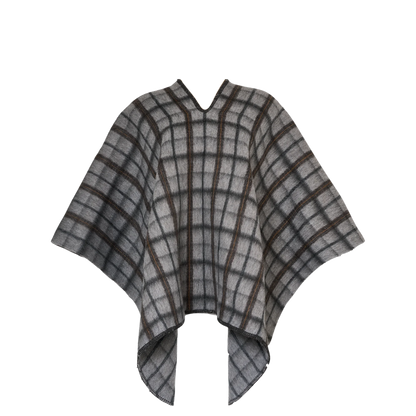 Colombian Wool Ruana – Handmade Andean Wrap