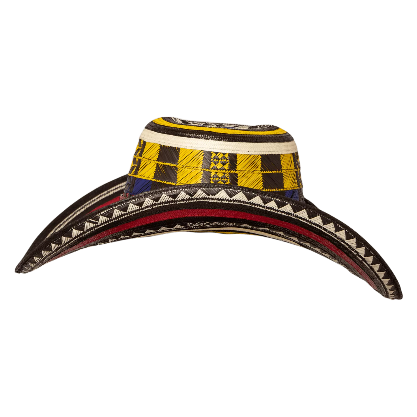sombrero vueltiao colombia 21 fibras vista latera